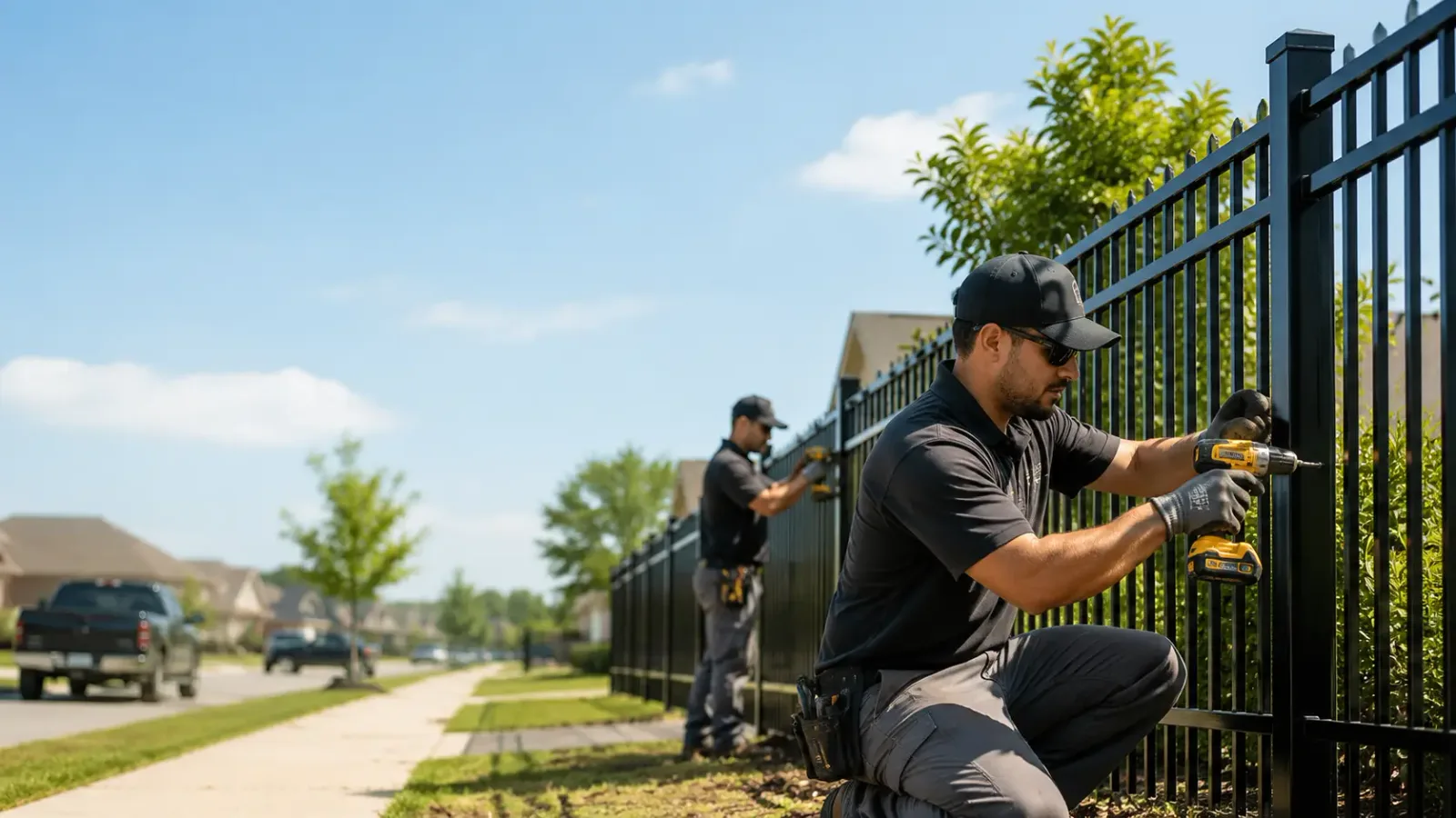 Metal Fence Installation in Redfield, IA